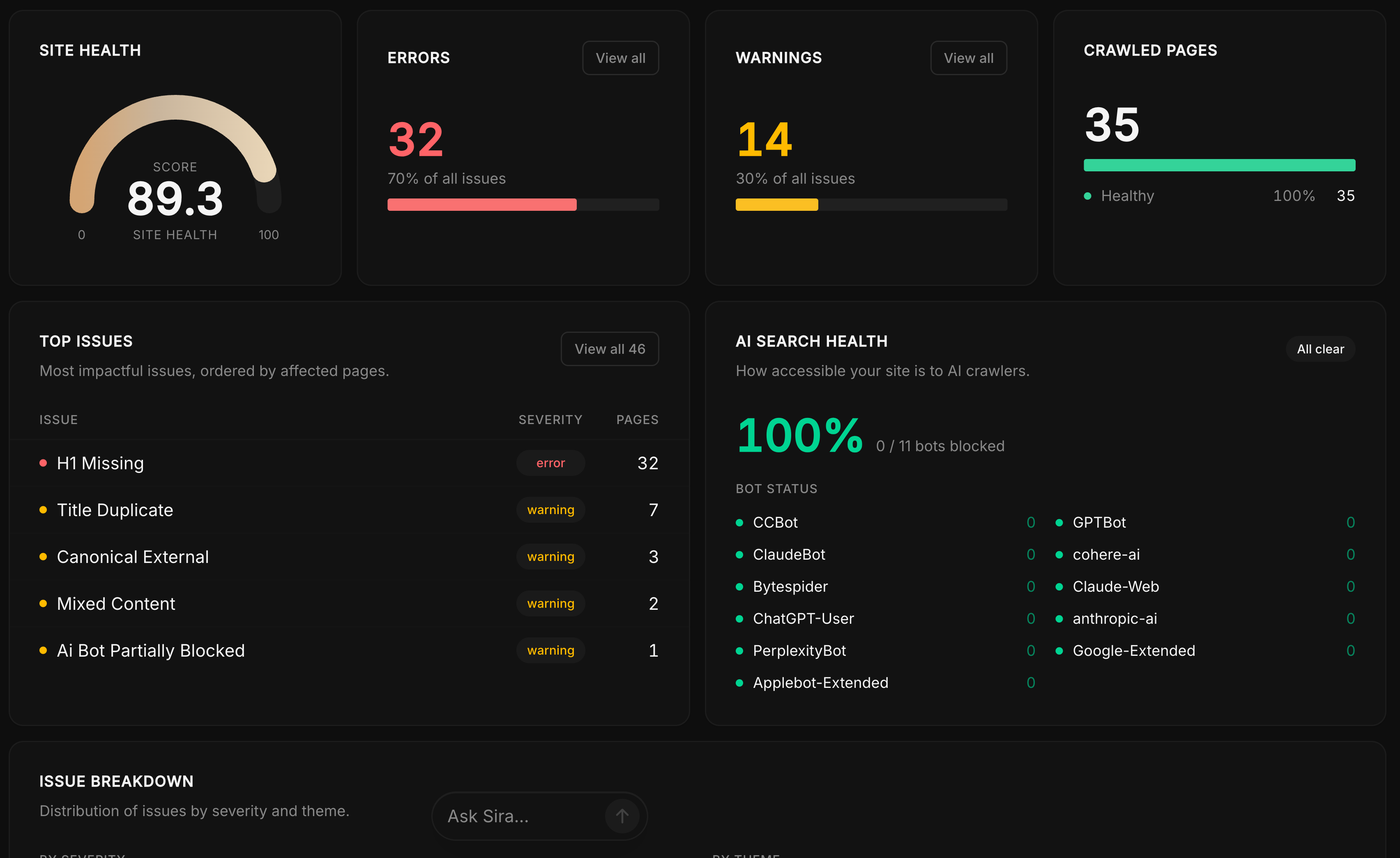 Optimization — product screenshot